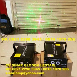 Lampu Laser Panggung 2 warna Red Green